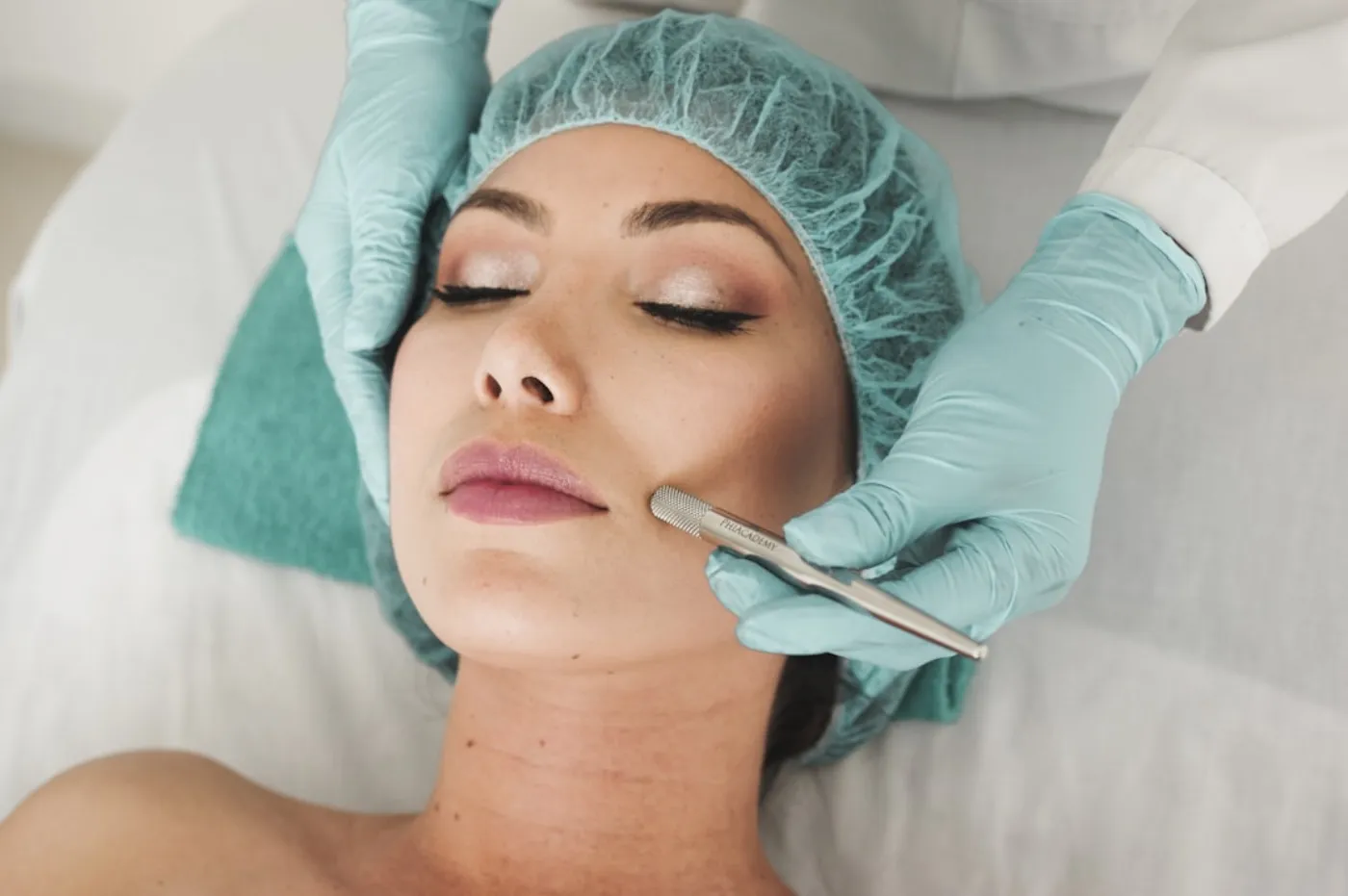 Treating the skin with premium serums