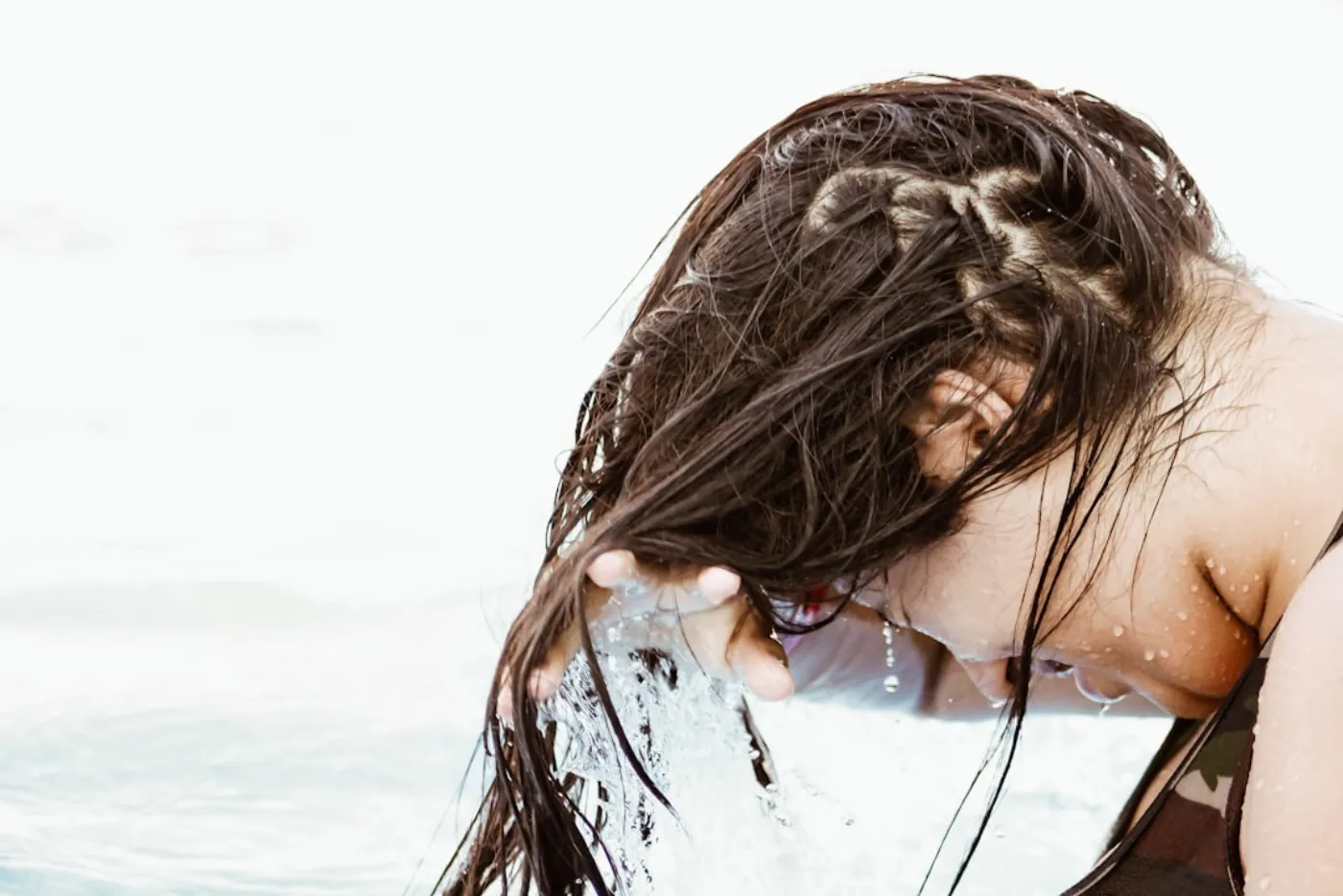 A professional hair wash and conditioning treatment at a premium salon