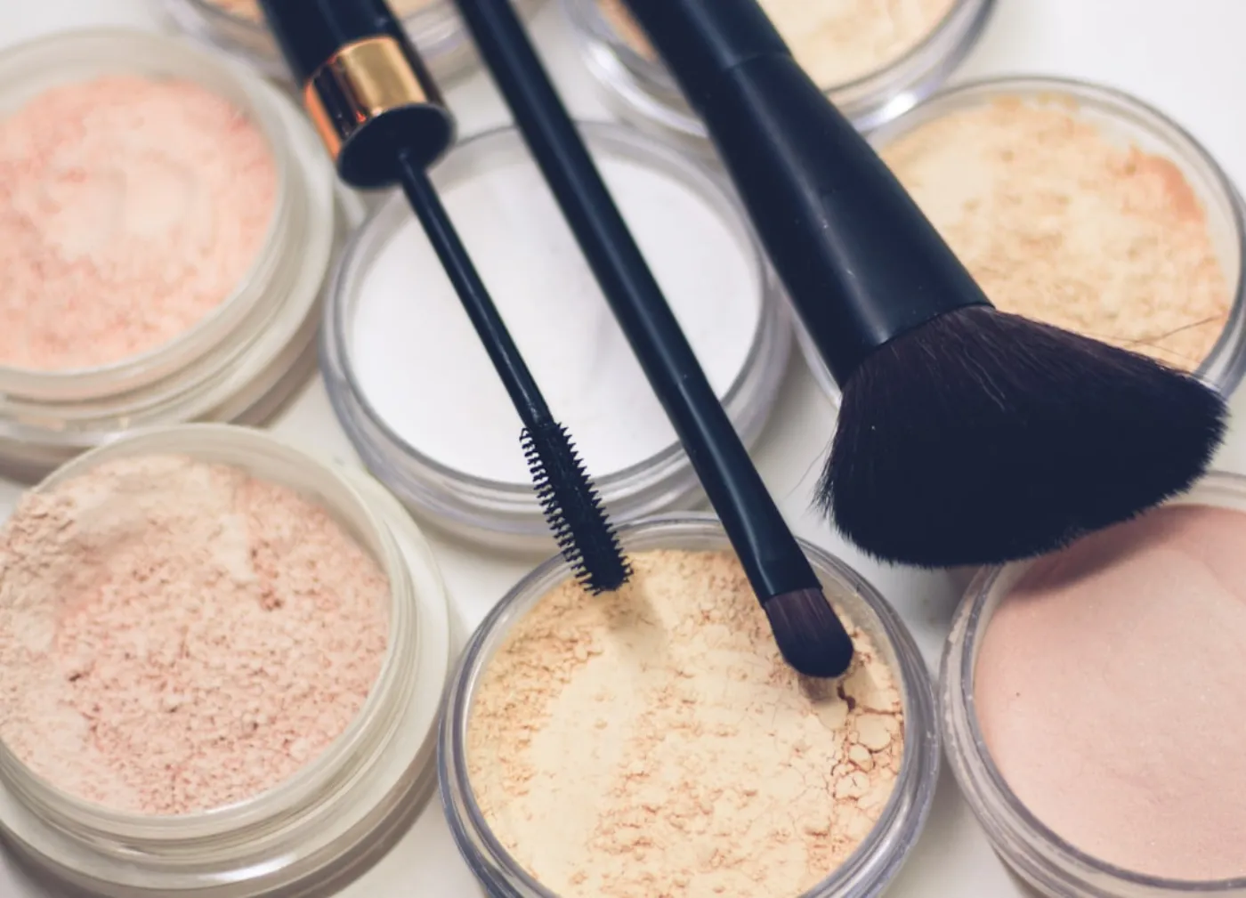 Makeup artist applying foundation for a flawless base