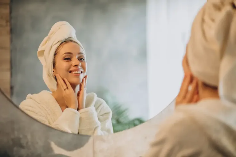 woman-home-applying-cream-mask